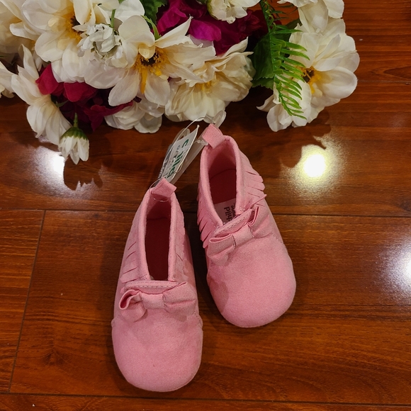 Infant 2 pairs of Baby Girld Soft Shoes - Picture 3 of 5